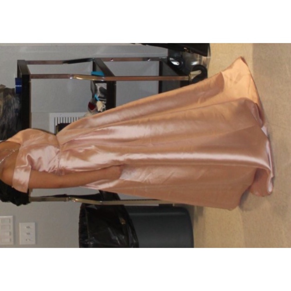 Pink prom dress